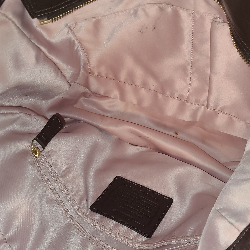 Coach Dark Brown Patent Leather - Picture 8 of 9